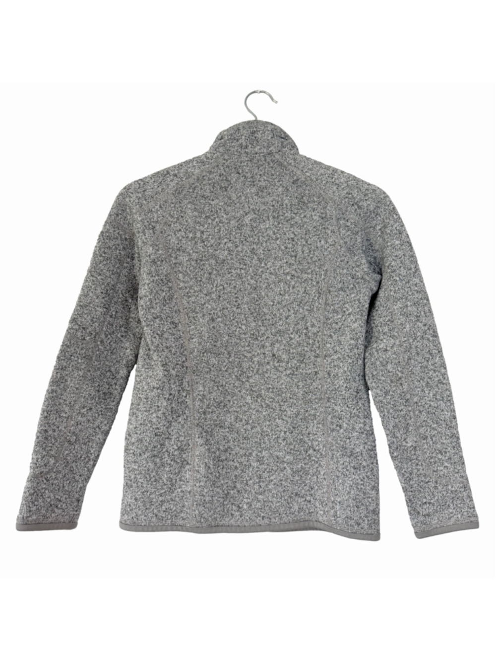 Patagonia Women's Gray Better Sweater Quarter Zip Pullover XS - Picture 3 of 11